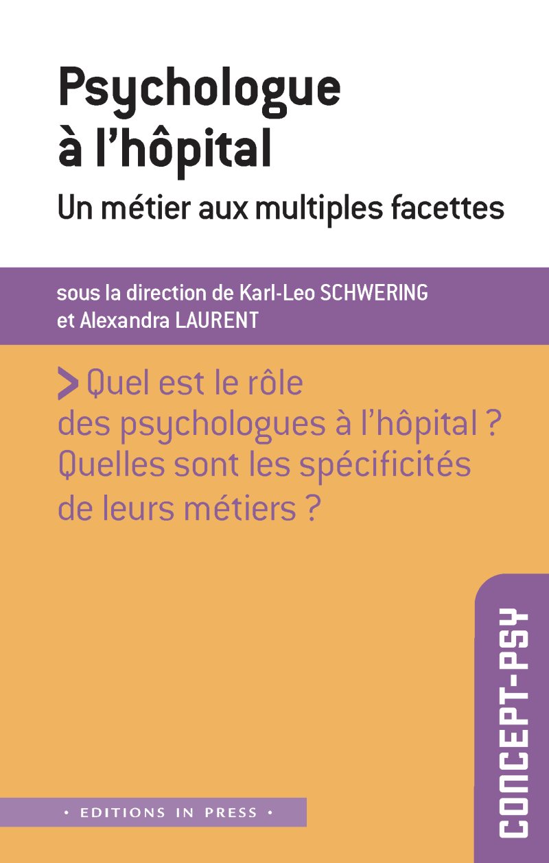 Couverture Psychologue à l'hôpital