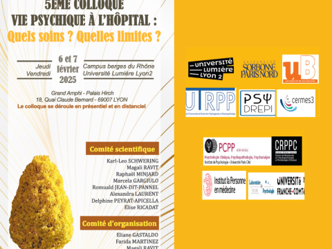 Colloque vie psychique à l'hôpital